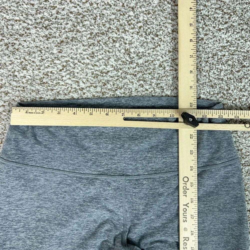 Alo Yoga Pants Womens Large Gray‎ Colorblock Ankle Leggings Yoga Gym Sport